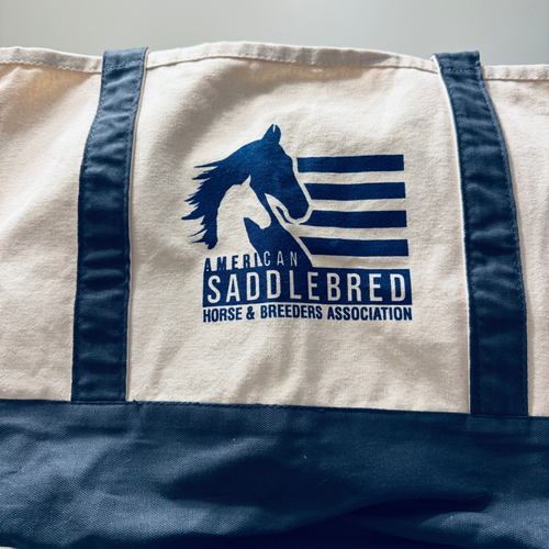 American Saddlebred Canvas Tote