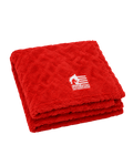 Red ASHBA Stitched Blanket