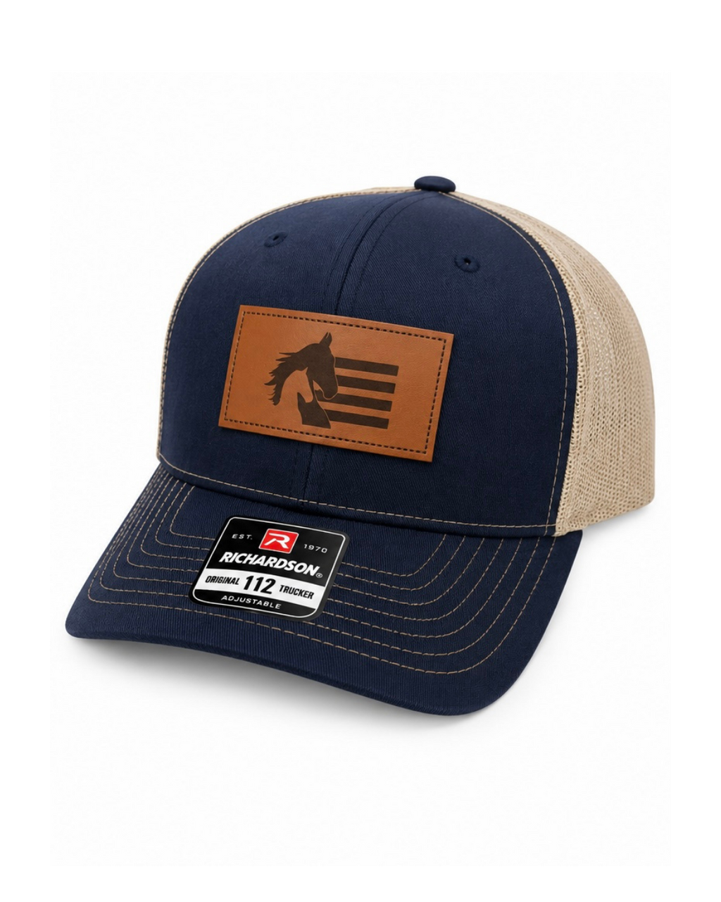 Navy ASHBA Trucker Hat