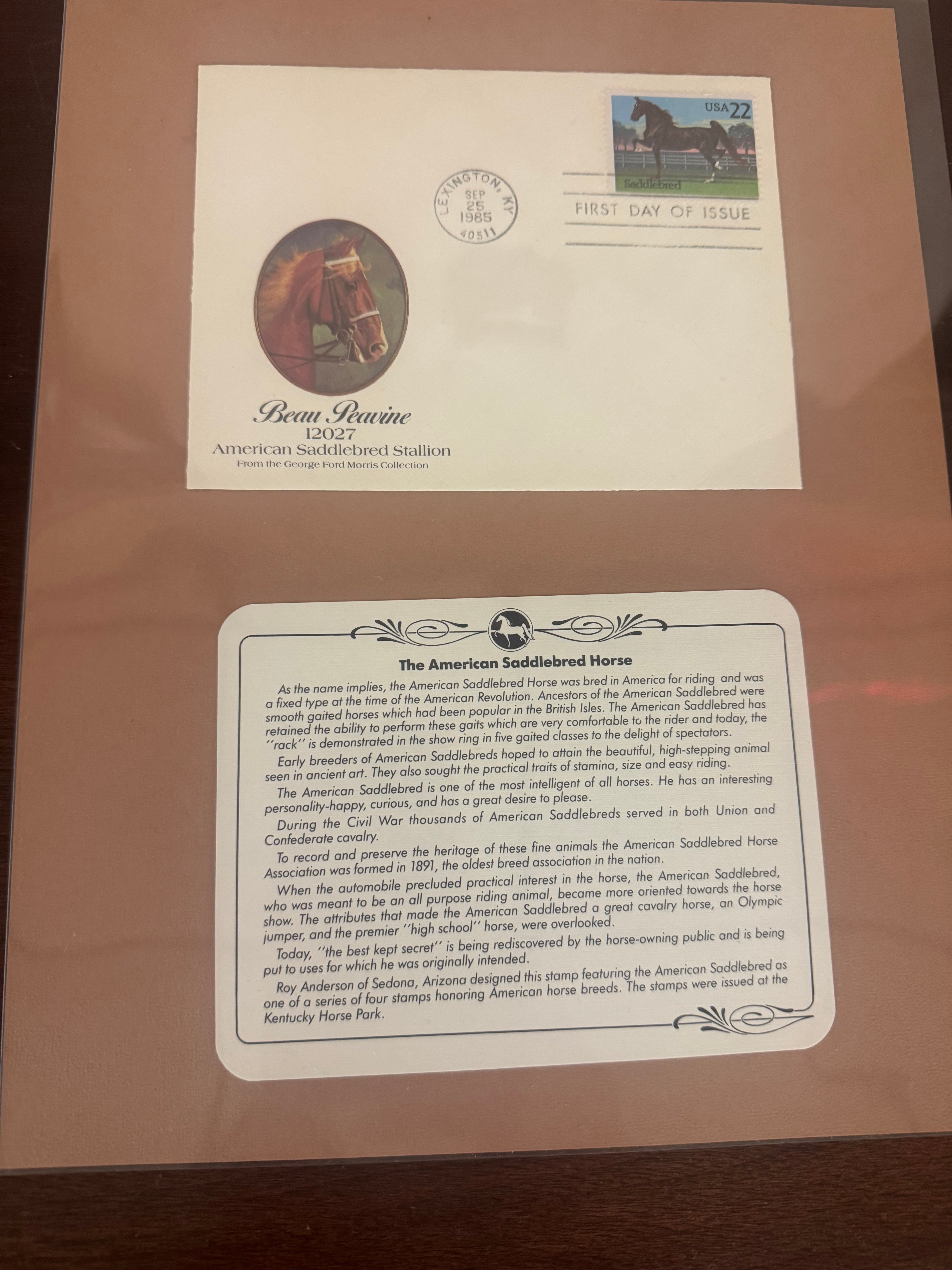 Beau Peavine 1985 Stamp
