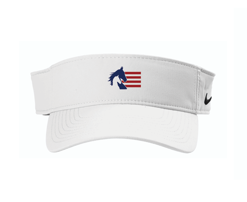 White Nike ASHBA Visor